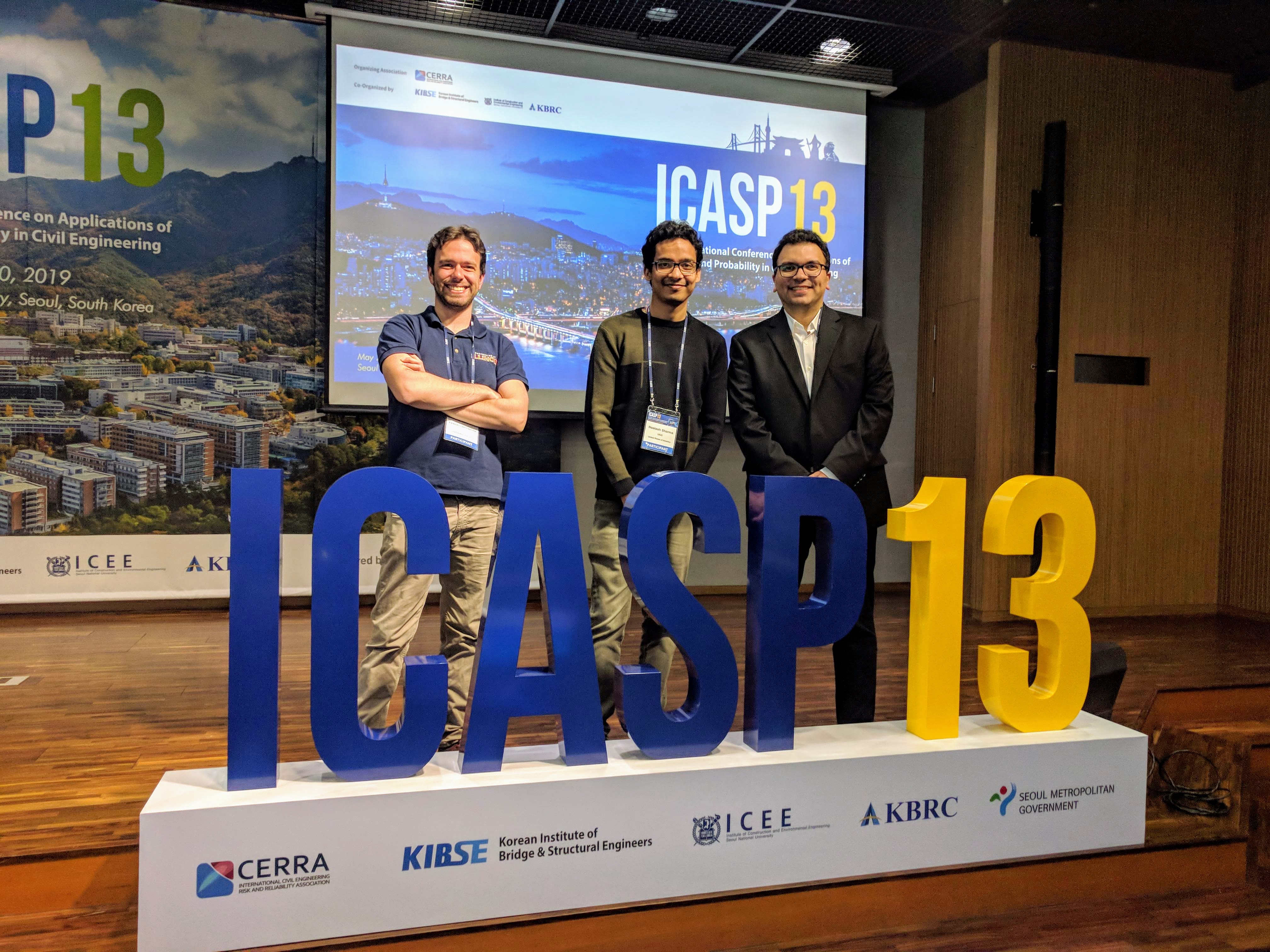 Presenting at ICASP13 in Seoul, South Korea